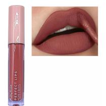 Batom Líquido Ruby Rose Perfect Lips Alta Cobertura Efeito Matte Secagem Rápido Toque Suave