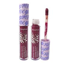 Batom Líquido Ruby Rose Stay Fix Adhara 3,2ml