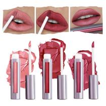 Batom líquido Runway Rogue Silk Glam Lip Trio de longa duração