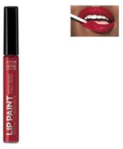 Batom Líquido Semi Matte Hidratante Lip Paint Avon Ultra Color Framboesa Intenso