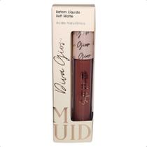 Batom Liquido Soft Matte Diva Gior Graciosa 4ml Labios Hidratados Macios e com Cor Intensa