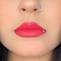 Batom Liquido Velvety Ruby Rose Glass HB578