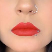 Batom Liquido Velvety Ruby Rose Glass HB578