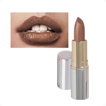 Batom Luxo Gold Nude Gold Matte Cintilante Brilhoso Viva Luxo ODORATA REF 2617 Batom Luxo Gold Nude Gold Matte Cintilante Brilhoso Viva Luxo ODORATA REF 2617
