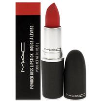 Batom MAC Powder Kiss Lasting Passion 3mL para mulheres