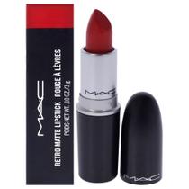 Batom MAC Retro Matte 702 Dangerous 3mL para mulheres