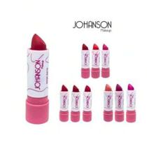 Batom Matte Acido Hialurônico Johanson Makeup Acabamento Mate kit com 10un
