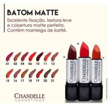 Batom matte chandelle