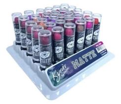 Batom Matte kit/10unid kyrav val01/27 Box Display atacado revenda