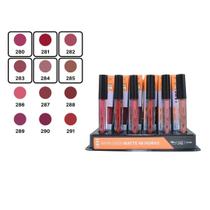 Batom Max Love Líquido Matte 48H Cor 280 ao 285 Box com 48 Unidades