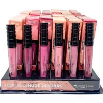 Batom Max Love Líquido Nude 24H Cor 1 ao 6 Box com 48 Unidades