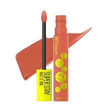 Batom Maybelline Super Stay Matte Ink - Cor Meditator Coral Nude