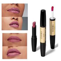 Batom Micro Plump Rosado Nobre Eudora Glam Duo 1,8g