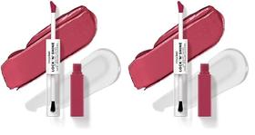 Batom molhado e selvagem Megalast Lock 'N' Shine La Pink x2