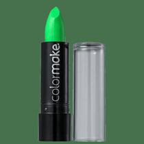 Batom Neon 3,5G Colormake Maquiagem Verde