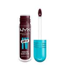 Batom NYX Professional Makeup Lip Lingerie Hydrating Mauve - Brilho Labial Hidratante