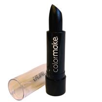 Batom Preto Colormake Maquiagem Halloween Acabamento Cremoso