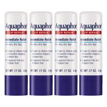 Batom Reparador Aquaphor - 4 Unidades de 5ml - Lábios Secos e Rachados