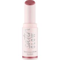 Batom satin glow luminous shine lipstick 03 essence