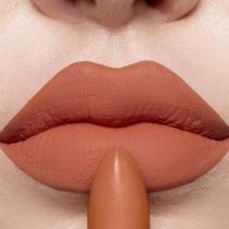 Batom Soft Matte Choco Fun Fenzza Cheiro De Chocolate Cor:LA CREME