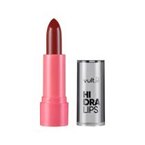 Batom Vegano Cor Ameixa Hidra Lips 3,6g Vult