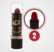 Batom Vermelho Escuro Cremoso kyrav