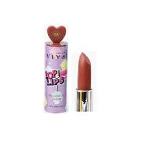 Batom Vivai Pop Lips Matte de Amor - 6 Cores - 3,8g