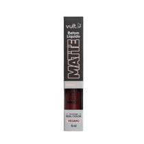 Batom Vult Liquido Matte Nano HD Bordo 5ml