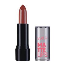 Batom Vult Matte Lips Marsala 3,8g - Alta Pigmentação e Conforto