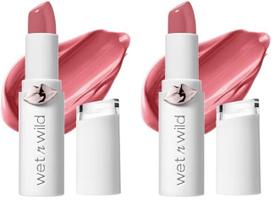 Batom wet n wild Mega Last High-Shine Pinky Ring, pacote x2 Batom wet n wild Mega Last High-Shine Pinky Ring, pacote x2