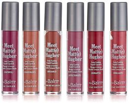 Batons líquidos TheBalm Meet Matt (e) Hughes Mini 2,4 mL x 6 Batons líquidos TheBalm Meet Matt (e) Hughes Mini 2,4 mL x 6