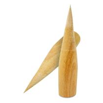 Batoque De Madeira contencao Com 10cm caixa com 5pç