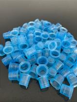 Batoque Plástico Pequeno Azul - 50 Unidades para Micropigmentação e Tatuagem Batoque Plástico Pequeno Azul - 50 Unidades para Micropigmentação e Tatuagem