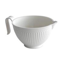 Batter Bowl Nordic Ware Better 2,5 L, branca, fabricada nos Estados Unidos