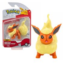 Battle Pack Figura de Batalha Boneco Pokemon Flareon Sunny Battle Pack Figura de Batalha Boneco Pokemon Flareon Sunny