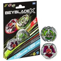 Battling Top Set BEYBLADE X Chain Incendio 5-60HT e Arrow Wizard 4-60N para meninos e meninas de 8 anos Battling Top Set BEYBLADE X Chain Incendio 5-60HT e Arrow Wizard 4-60N para meninos e meninas de 8 anos