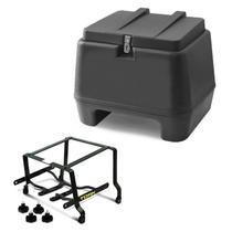 Baú 135 Litros com Suporte Removível Pro Tork Dafra Speed 150 2008 á 15