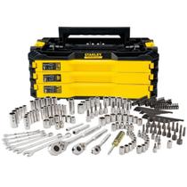 Bau 3 Gavetas com Jogo de Ferramentas 203 Peças STMT17993-LA Stanley