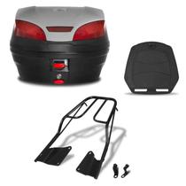 Bau 30 Litros Pro Tork Smartbox 3 + Bagageiro Titan 160 2016 Ex Prata