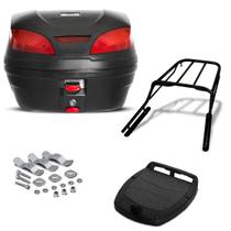 Bau 30 Litros Pro Tork Smartbox 3 + Bagageiro Xr 250 Tornado Preto Bau 30 Litros Pro Tork Smartbox 3 + Bagageiro Xr 250 Tornado Preto