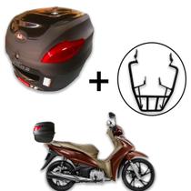 Baú 41 litros Awa Proos com Bagageiro para Biz 125 20011-2017