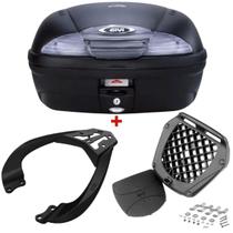 Baú 45 Litros Givi + Bagageiro Factor125/150 16+ Scam Spto278