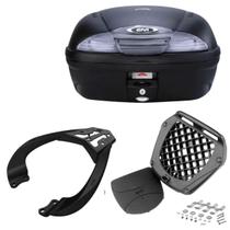 Baú 45 Litros Givi + Bagageiro Fazer 150 2014+ Spto086 Scam