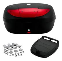 Baú 45 Litros Moto Bauleto Pro Tork Base Fixação Universal