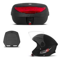 Baú 45 Litros Pro Tork + Capacete New Liberty Three Baú 45 Litros Pro Tork + Capacete New Liberty Three