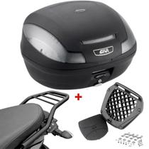 Baú 47L Givi + Bagageiro Yamaha Fazer Fz15 2023+ Spto659 Scam