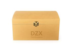 Baú Abaulado Mdf Cru G Com Fecho Porta Joias Objetos Baú Abaulado Mdf Cru G Com Fecho Porta Joias Objetos