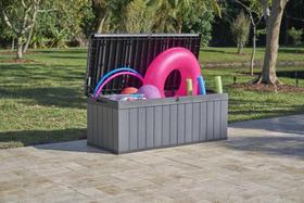 Baú Armazenamento Keter Darwin 380L Externo Resistente à Chuva e Sol