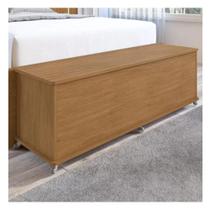 Baú Banco Luca Cedro Quarto Brinquedos Casa D Moveis