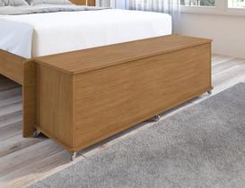 Baú Banco Luca Porta Itens Cedro